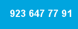 923 647 77 91 923 647 77 91